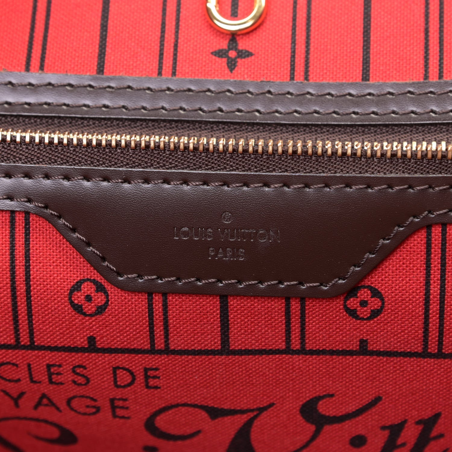 Louis Vuitton Damier Ebene Neverfull MM 5 of 5