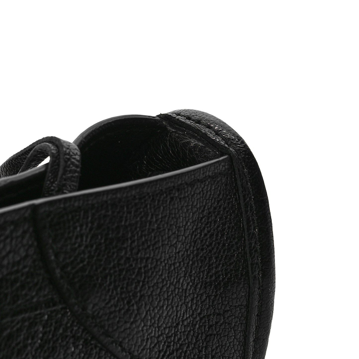 Chevre Gold Metallic Edge Hardware S City Black
