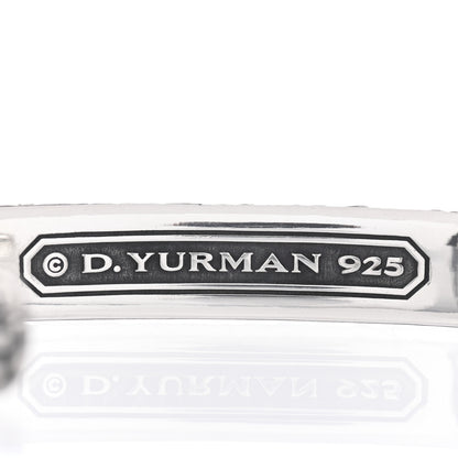 David Yurman Sterling Silver 10mm Naturals Gator Cuff Bracelet 4 of 4