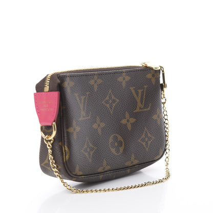 Louis Vuitton Monogram 2020 Christmas Animation Roller Coaster Mini Pochette Accessories Pivoine 2 of 7