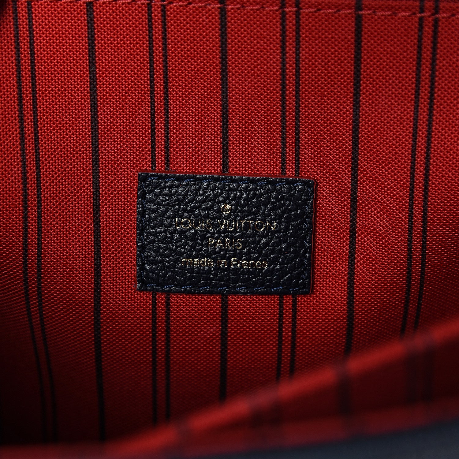 Louis Vuitton Empreinte Pochette Metis Marine Rouge 6 of 12