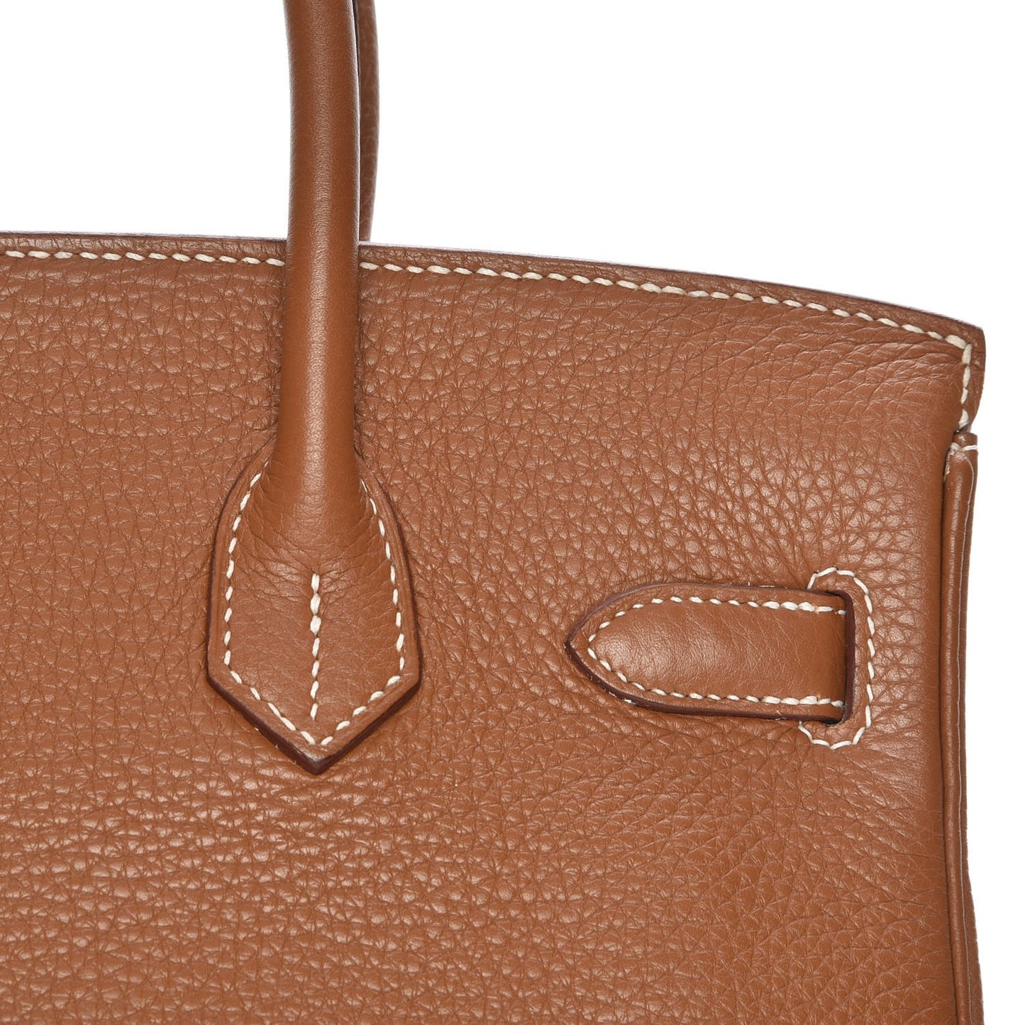 Taurillon Clemence Birkin 30 Gold