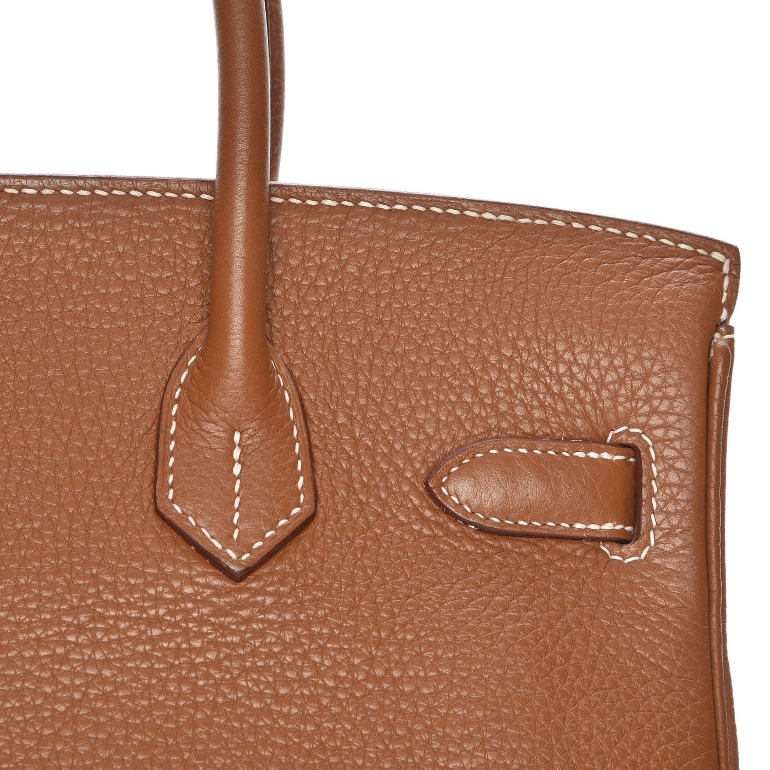 Hermes Taurillon Clemence Birkin 30 Gold 23 of 26