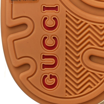 Gucci Rubber Wool Womens Crossy Ankle Boots 41 Mystic White Butterscotch 11 of 12