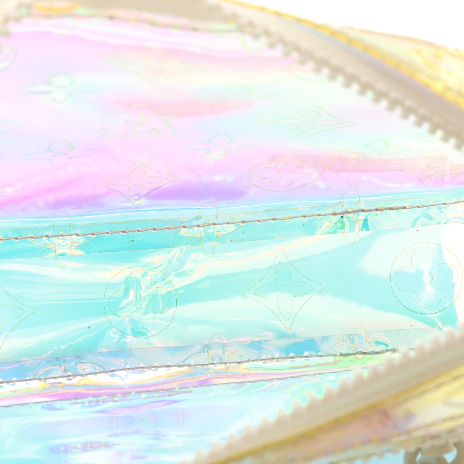Louis Vuitton PVC Monogram Pochette Volga Iridescent Prism 4 of 5