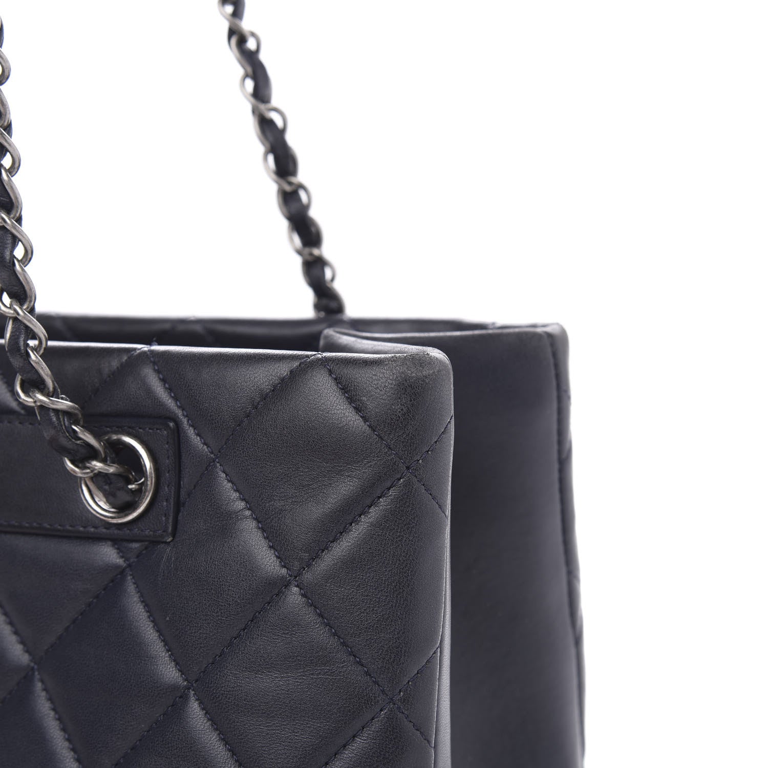 Chanel Lambskin Quilted Trendy CC Tote Black 18 of 21