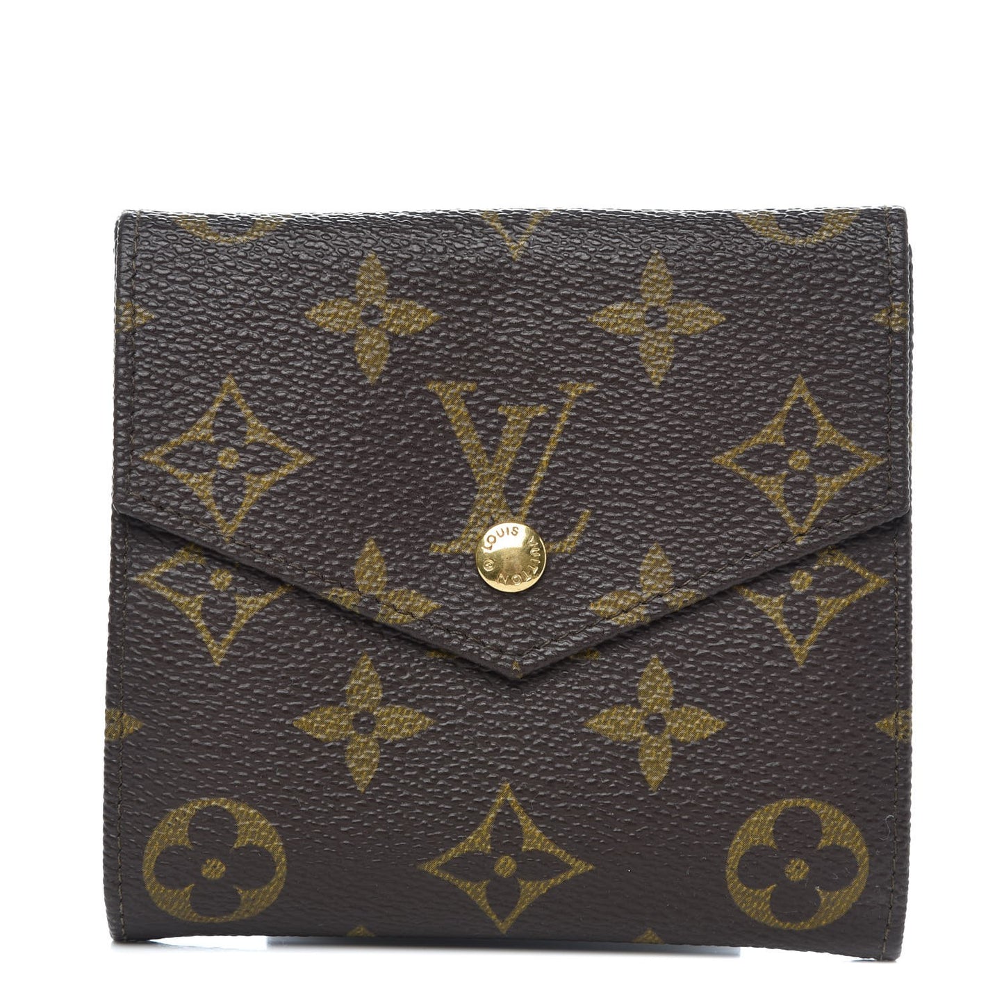 Monogram Porte-Monnaie Billets Cartes Credit Wallet