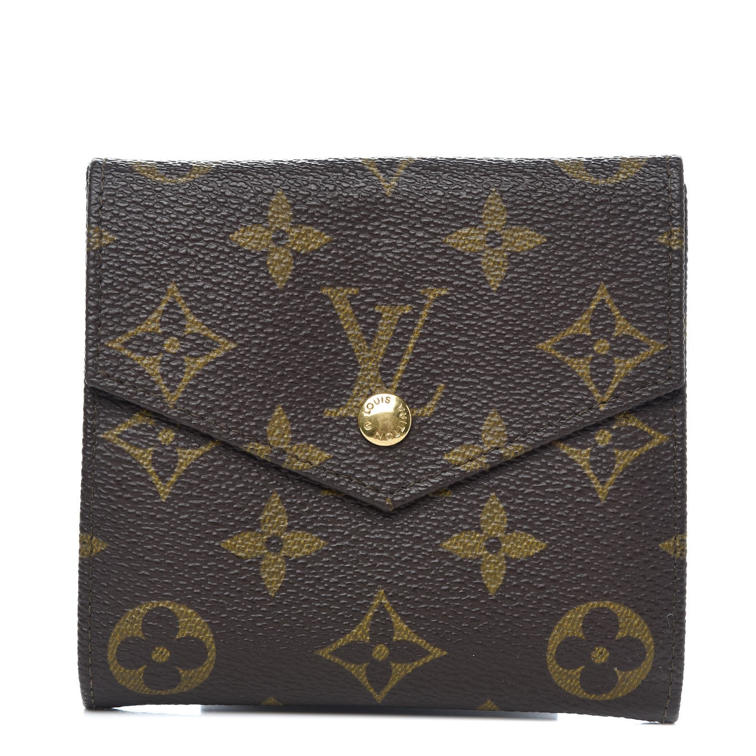 Louis Vuitton Monogram Porte-Monnaie Billets Cartes Credit Wallet 1 of 8