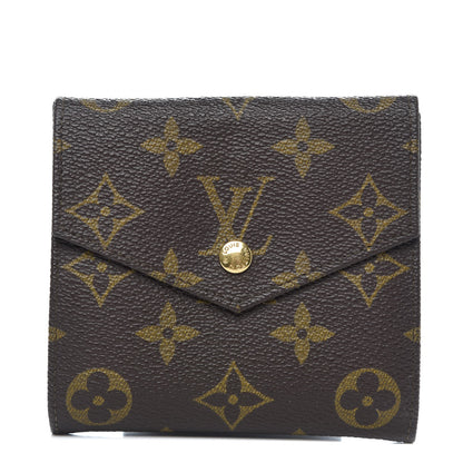 Louis Vuitton Monogram Porte-Monnaie Billets Cartes Credit Wallet 1 of 8