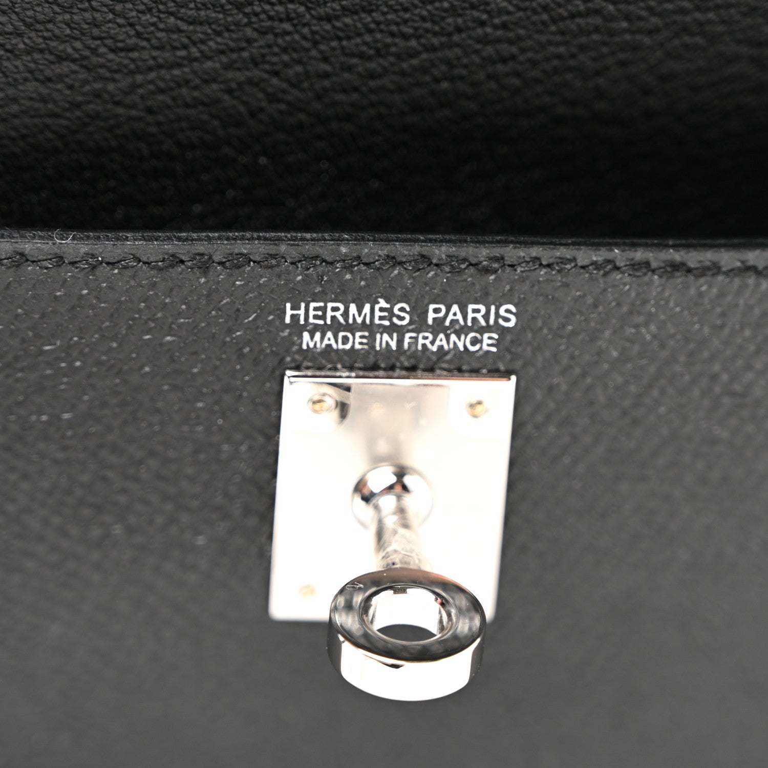 Hermes Epsom Kelly En Desordre Sellier 20 Black 5 of 11