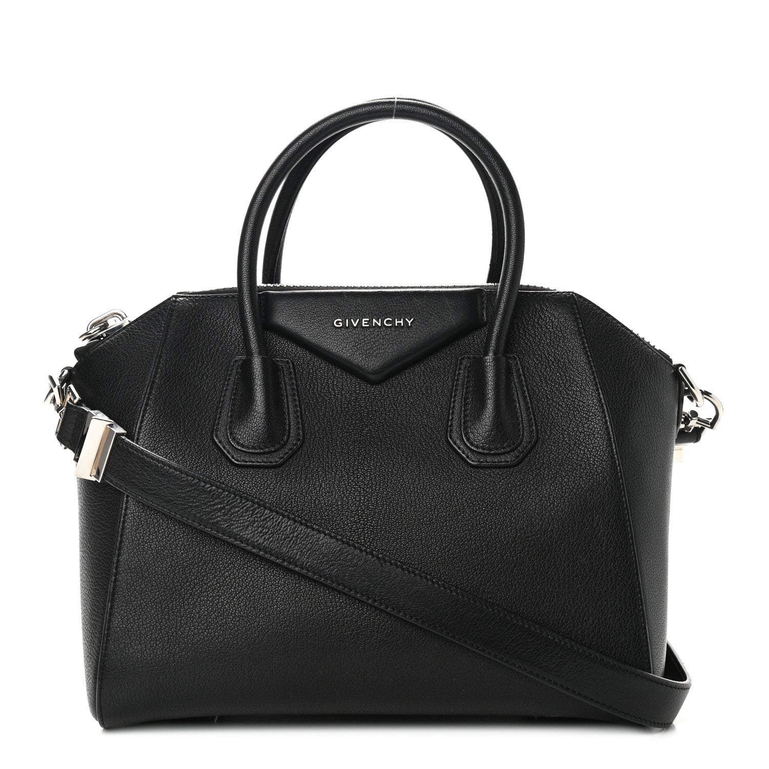 Givenchy Sugar Goatskin Medium Antigona Black 1 of 10
