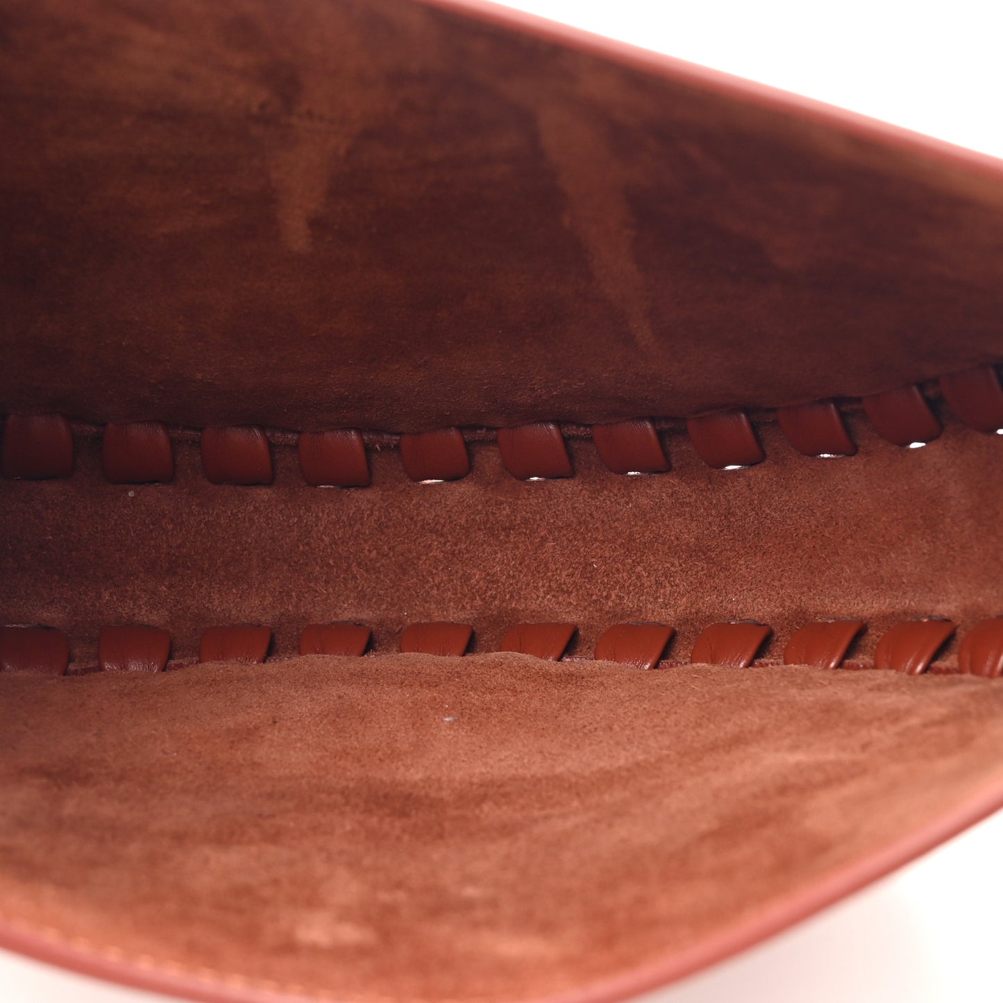 Calfskin Mate Hobo Henna Sepia Brown