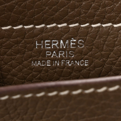 Hermes Taurillon Clemence Cabasellier 31 Etoupe 6 of 9