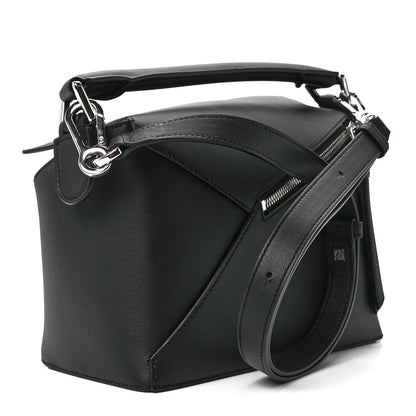 Loewe Calfskin Small Puzzle Bag Black 3 of 12
