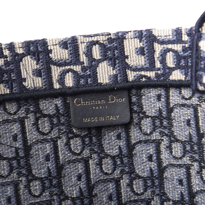 Christian Dior Oblique Book Tote Blue Multicolor 8 of 15