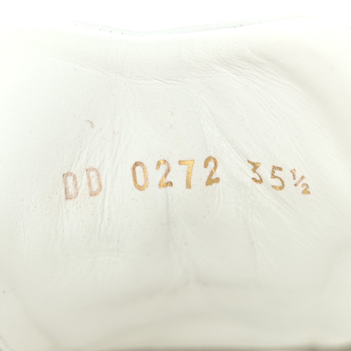 Calfskin Monogram Debossed Time Out Sneakers 35.5 White Silver