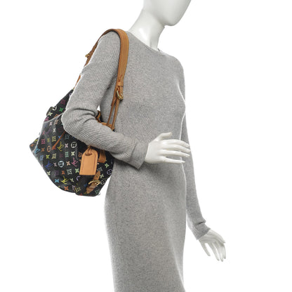 Louis Vuitton Monogram Multicolor Petit Noe Black 2 of 7