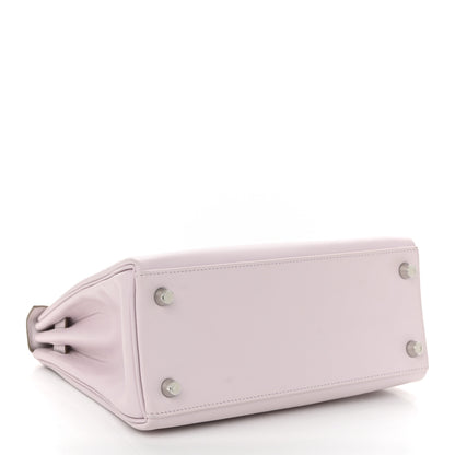 Hermes Swift Kelly Retourne 25 Mauve Pale 4 of 10