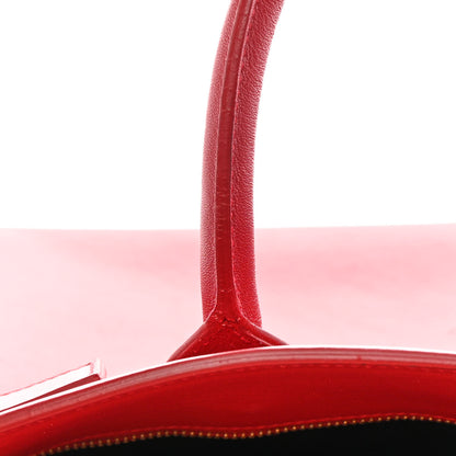 Saint Laurent Calfskin Small Sac De Jour Lipstick Red 18 of 19