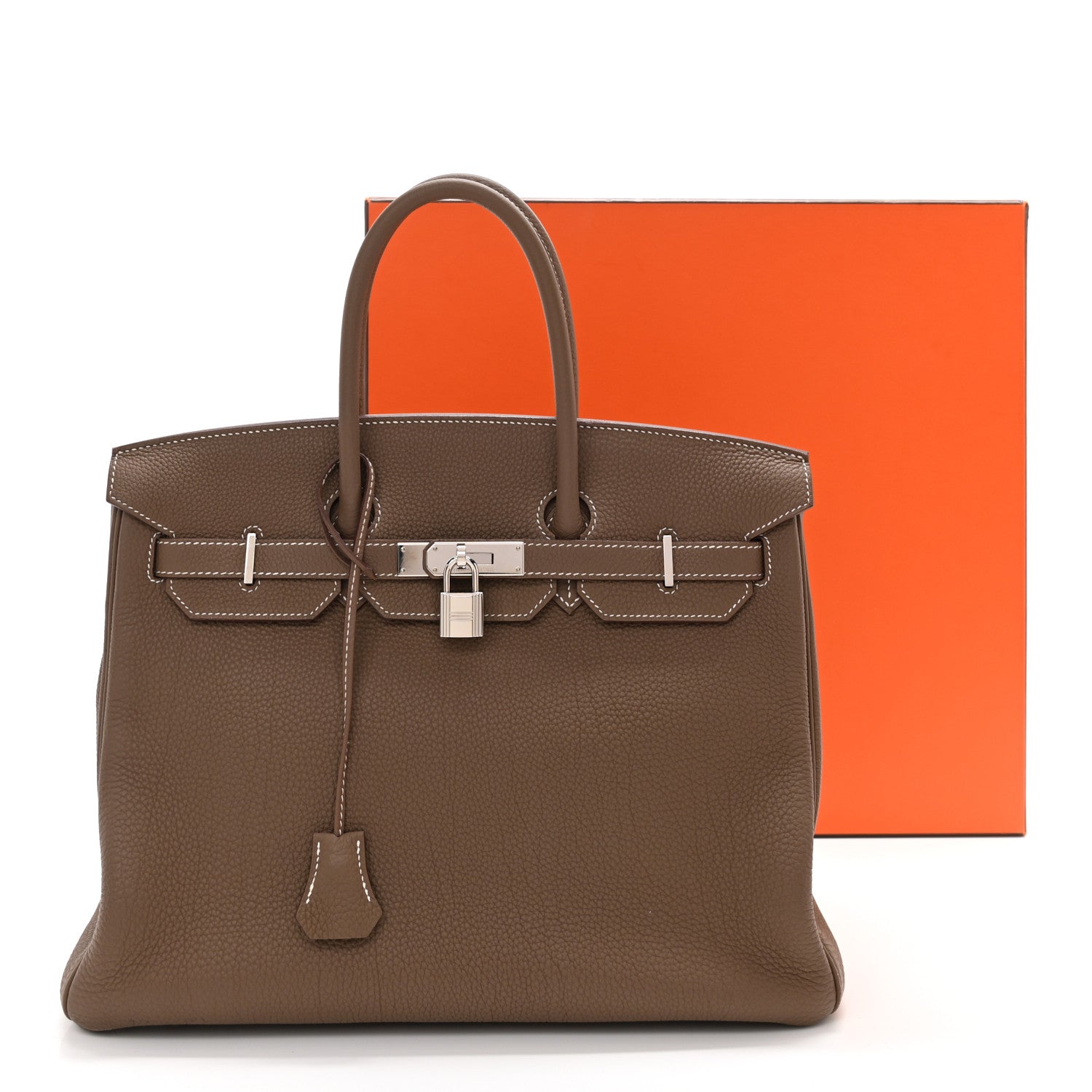 Hermes Togo Birkin 35 Etoupe 16 of 16