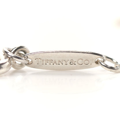 Tiffany Sterling Silver 16mm Elsa Peretti Open Heart Pendant Necklace 5 of 8