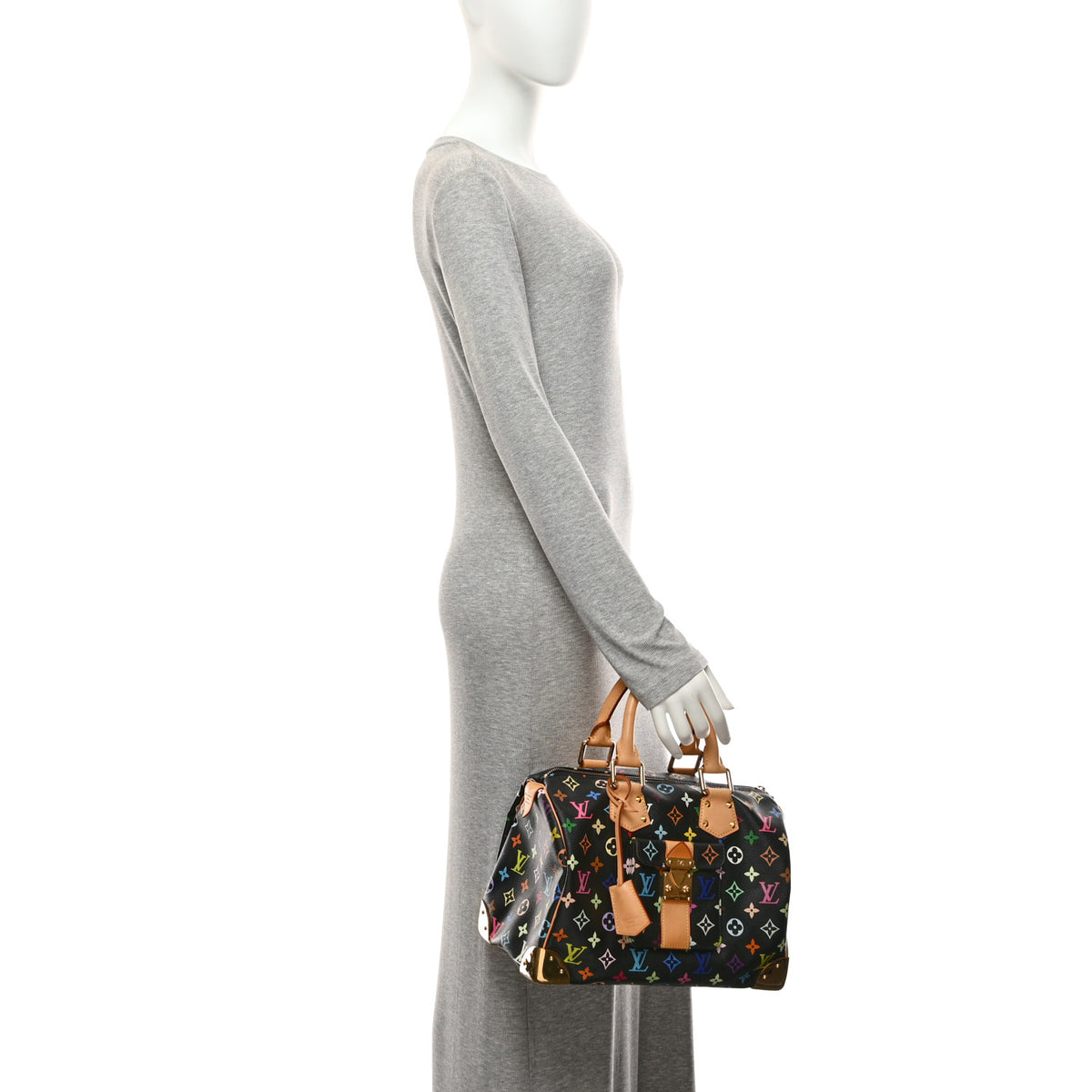 Monogram Multicolor Speedy 30 Black