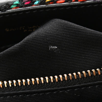 Saint Laurent Tweed Toy Loulou Shoulder Bag Black 12 of 12