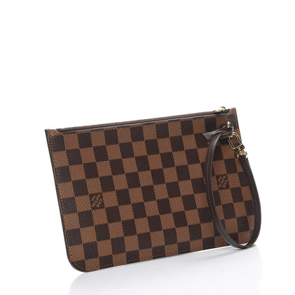 Louis Vuitton Damier Ebene Neverfull MM GM Pochette 3 of 8