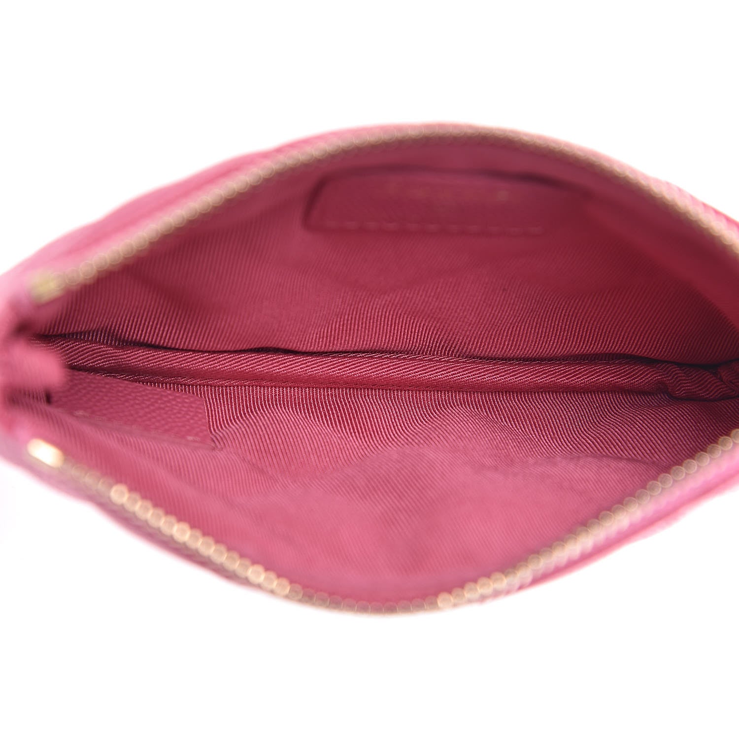Chanel Caviar Quilted Small Cosmetic Case Pink 5 of 8