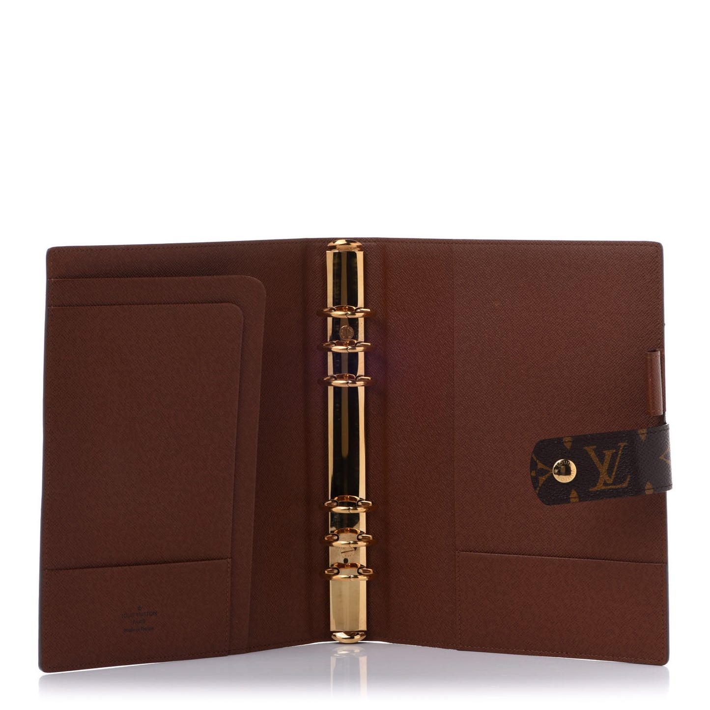 Monogram Large Ring Agenda Cover