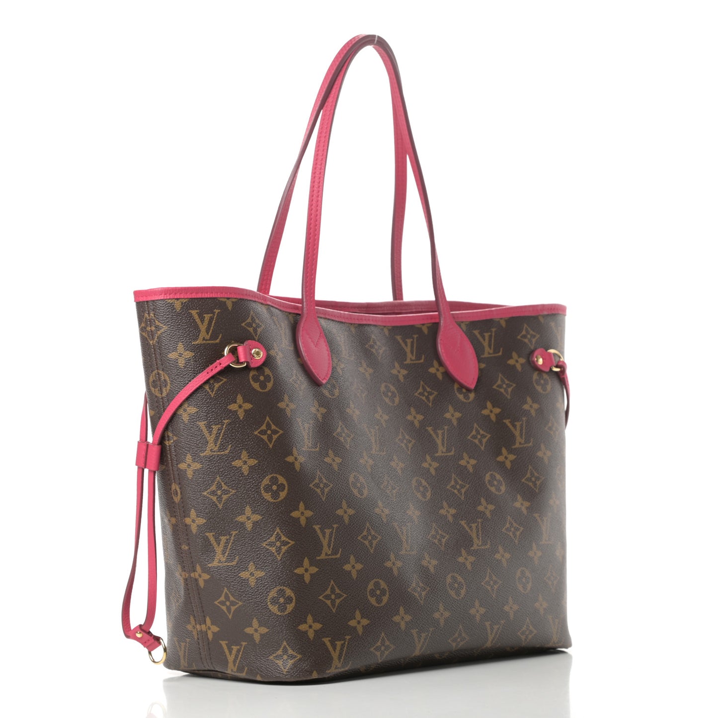 Monogram Articles de Voyage Ikat Neverfull MM Rose Indien