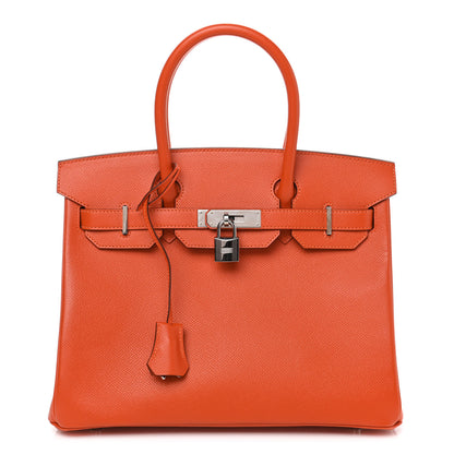 Hermes Epsom Birkin 30 Feu 1 of 9
