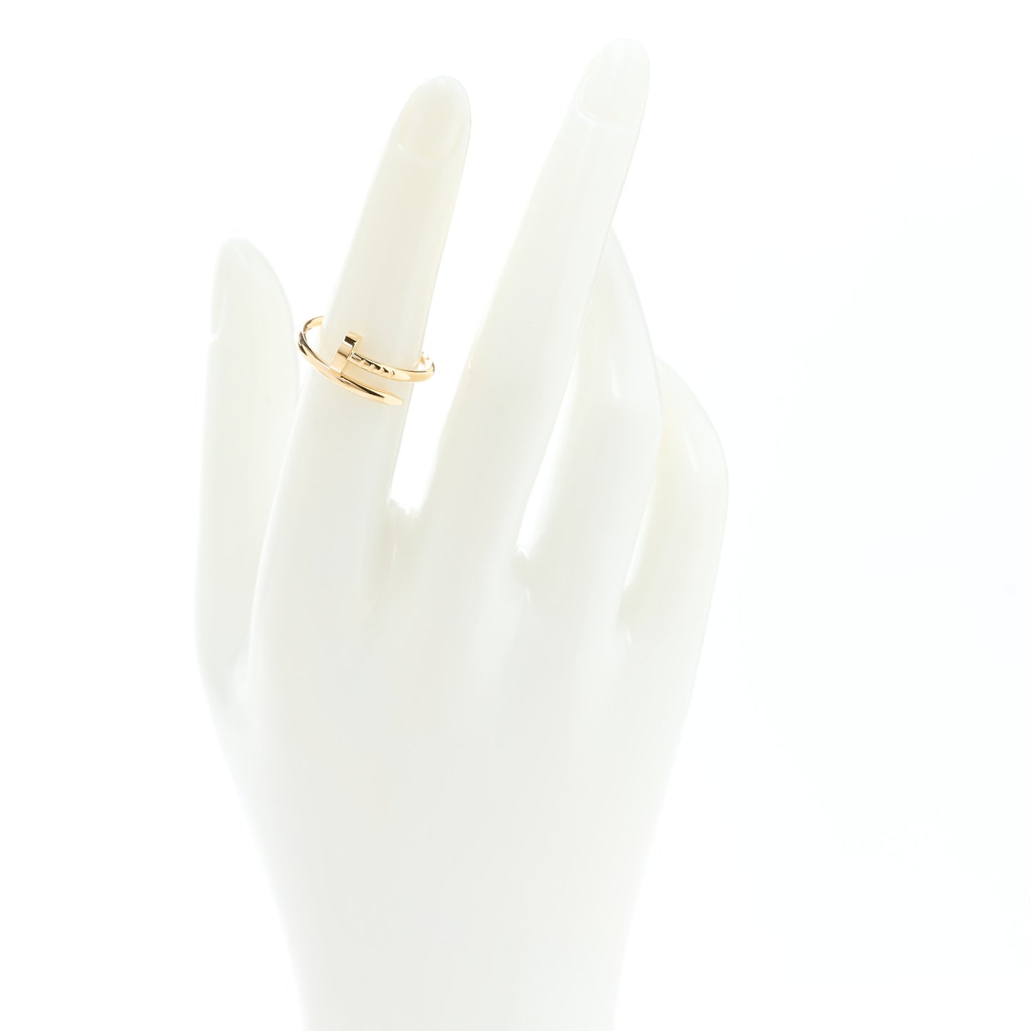 18K Yellow Gold Small Juste Un Clou Ring 50 5.25