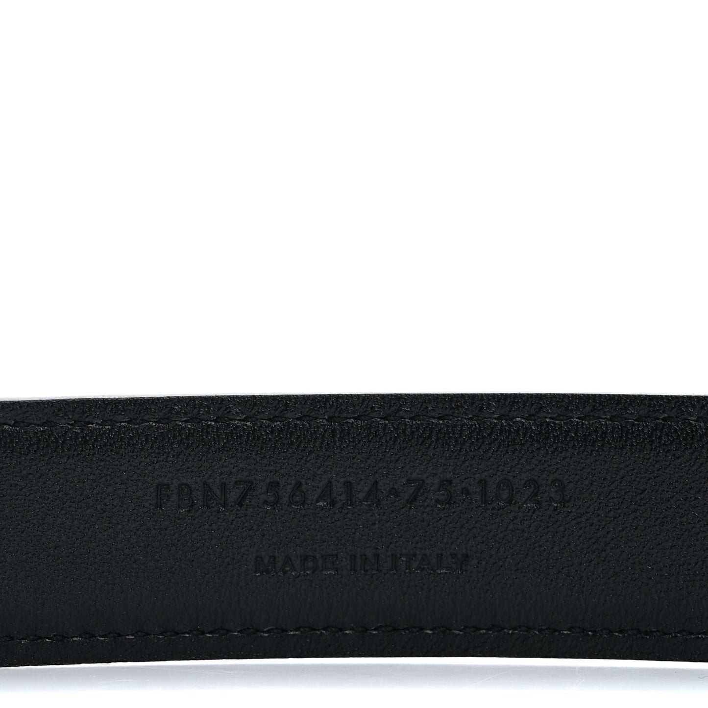Brushed Calfskin Folk Buckle Belt 70 Black