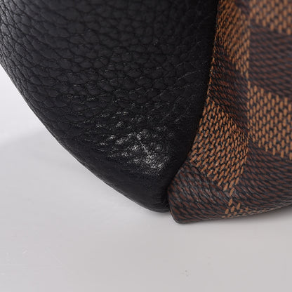 Louis Vuitton Cuir Taurillon Damier Ebene Normandy Black 13 of 15