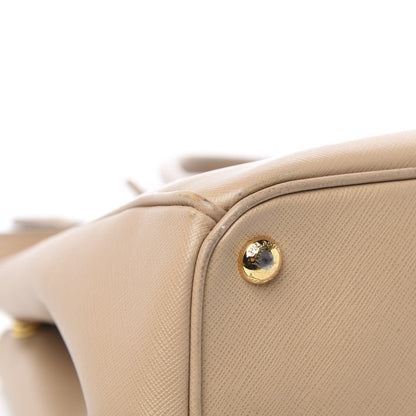 Prada Saffiano Medium Galleria Double Zip Tote Cammeo 9 of 16