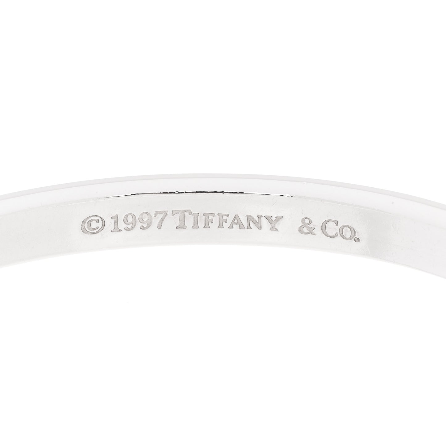 Sterling Silver Narrow 1837 Bangle Bracelet
