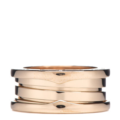 Bulgari 18K Yellow Gold B.Zero1 Three-Band Ring 51 5.75 1 of 5