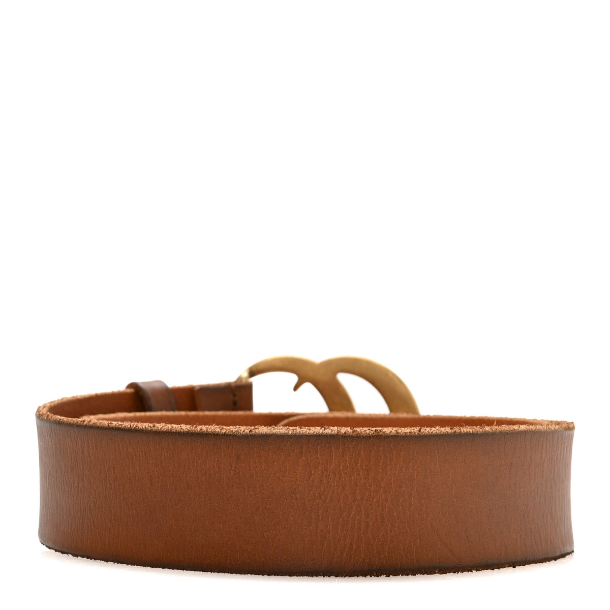 Faded Calfskin Double G 20mm Belt 80 32 Cuir