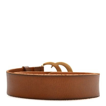 Gucci Faded Calfskin Double G 20mm Belt 80 32 Cuir 2 of 5