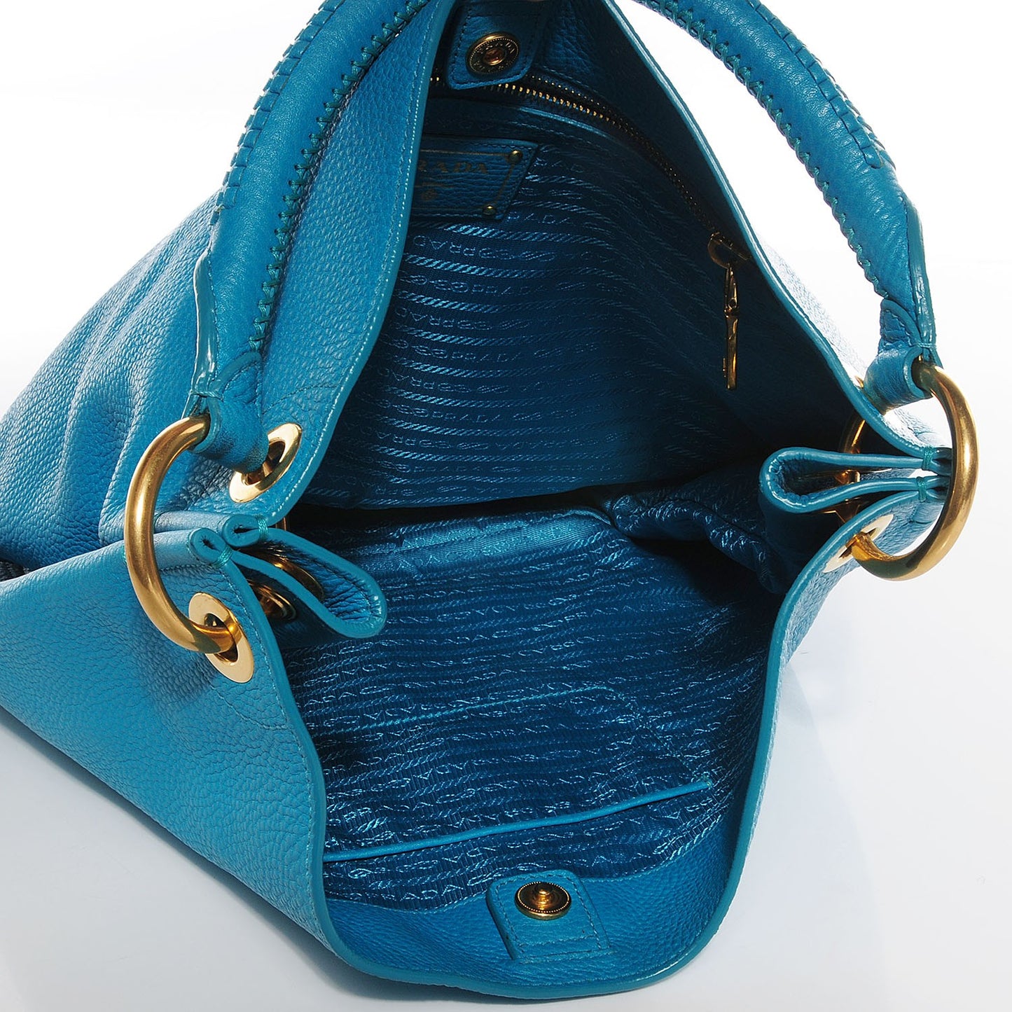 Vitello Daino Hobo Turchese