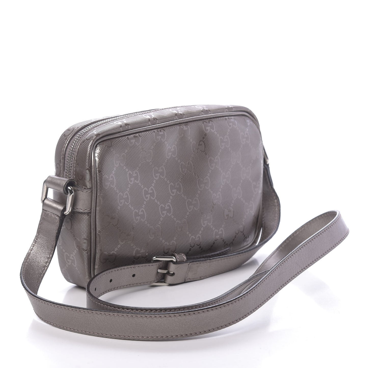 Imprime Monogram Small Shoulder Bag Silver