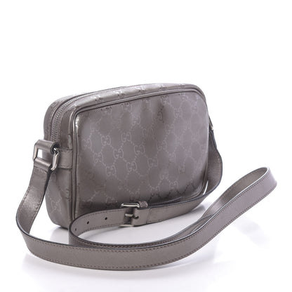 Gucci Imprime Monogram Small Shoulder Bag Silver 3 of 10