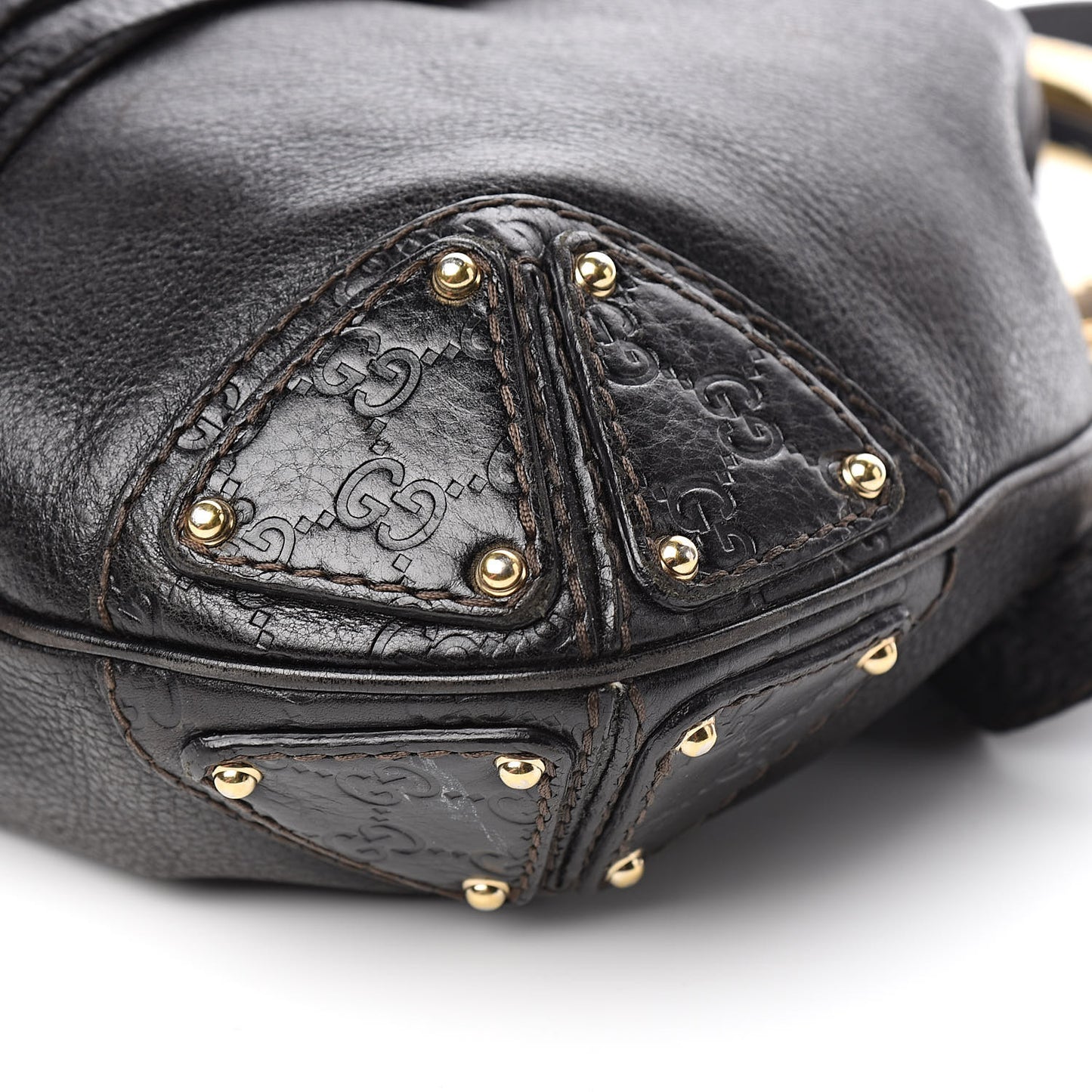 Calfskin Medium Indy Top Handle Hobo Black