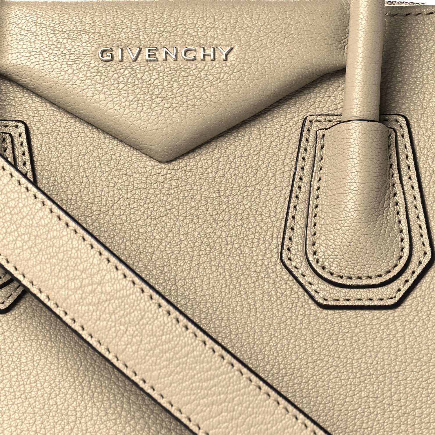 Givenchy Sugar Goatskin Small Antigona Beige 8 of 10