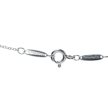 Tiffany Sterling Silver Elsa Peretti Letter J Pendant Necklace 5 of 9