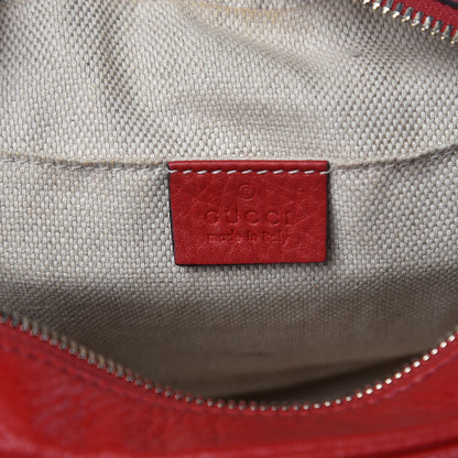 Gucci Pebbled Calfskin Small Soho Disco Bag Tabasco Red 6 of 10
