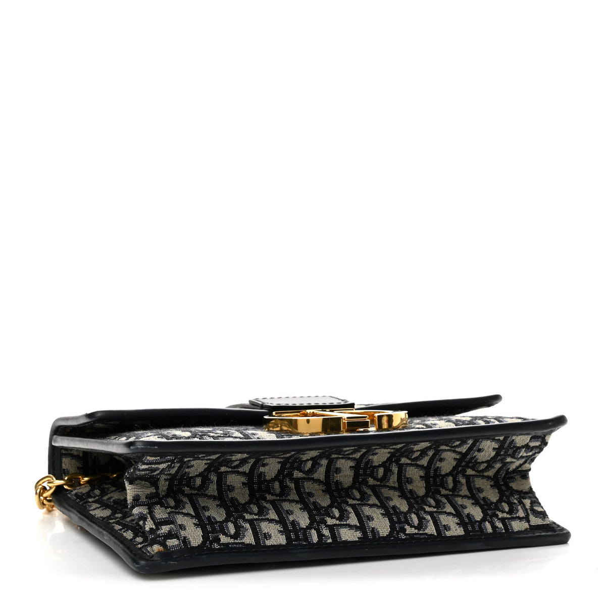 Oblique 30 Montaigne Chain Flap Bag Blue