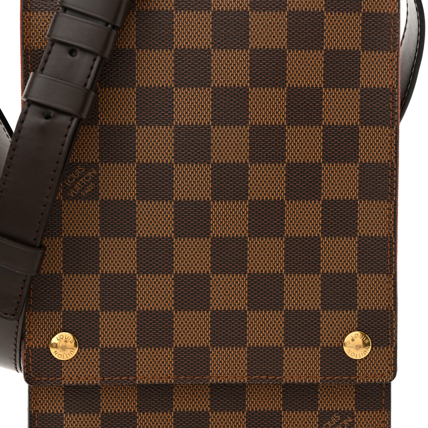 Damier Ebene Portobello Travel Shoulder Bag