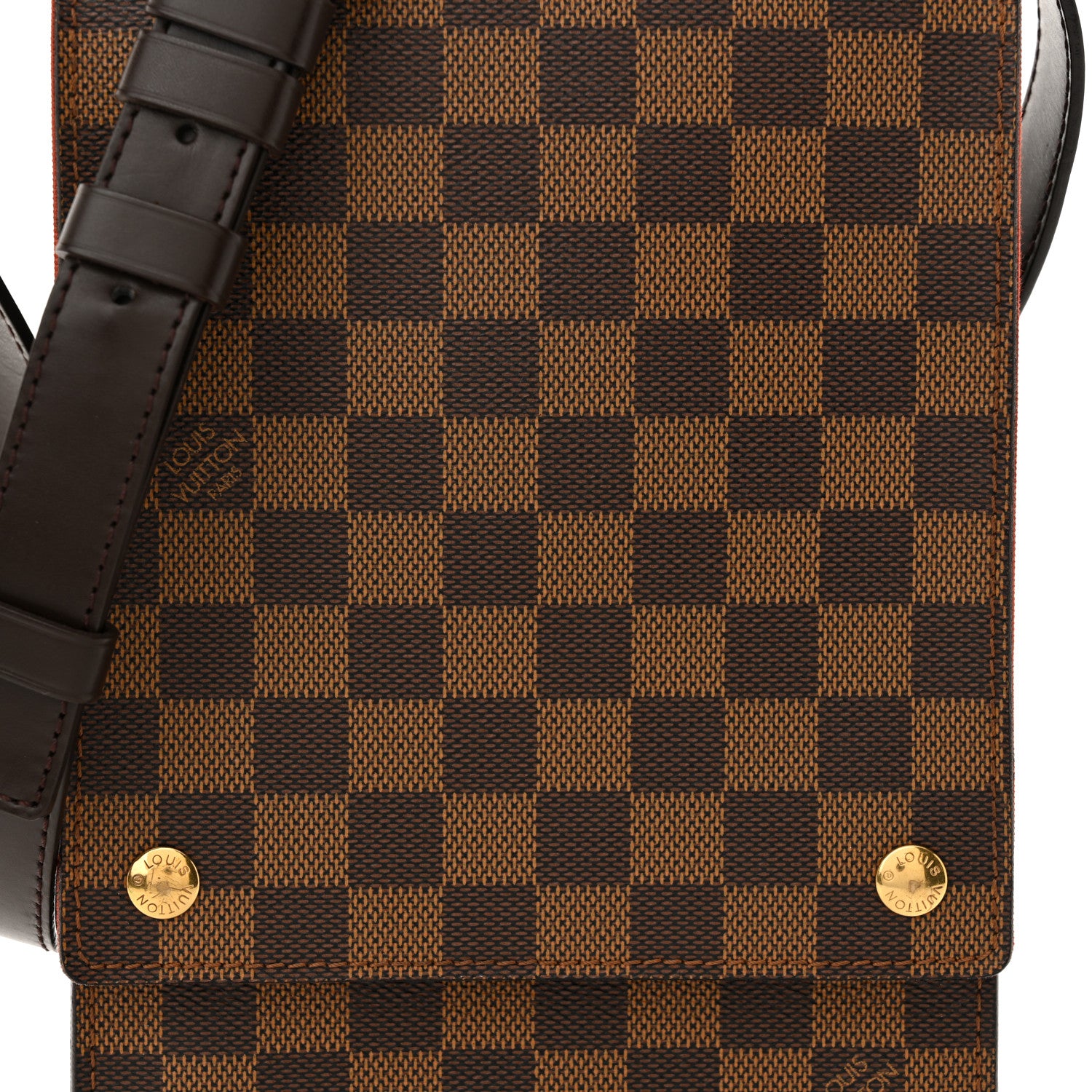 Louis Vuitton Damier Ebene Portobello Travel Shoulder Bag 7 of 10